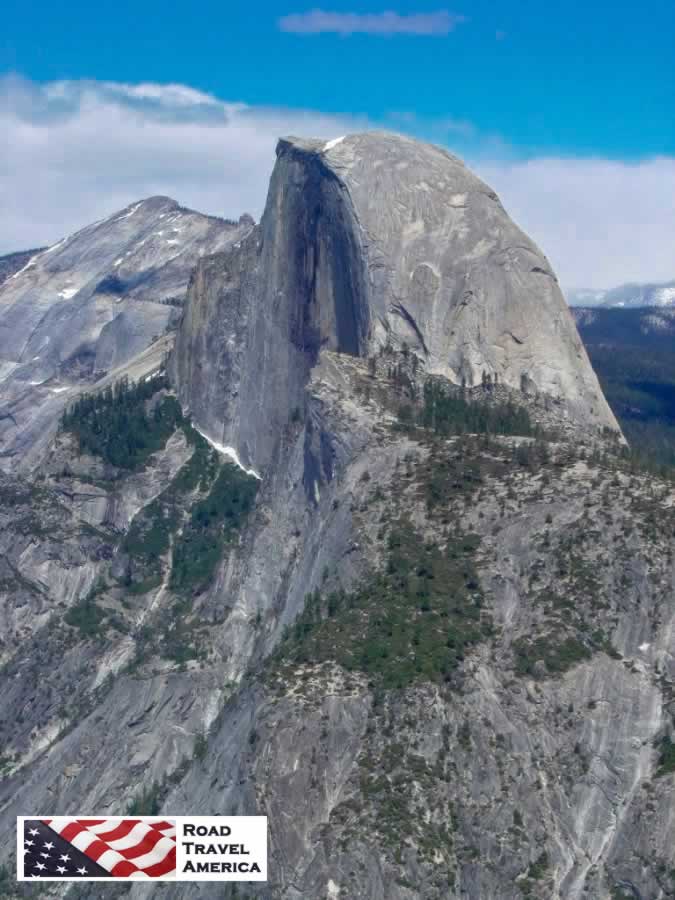 Half Dome in Yosemite National Park in California Half Dome in Yosemite National Park in California